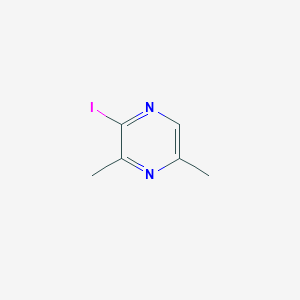 Chemical structure of 2-Iodo-3,5-dimethylpyrazine
