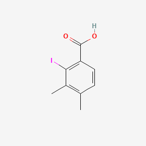 Chemical structure of 2-Iodo-3,4-dimethylbenzoic acid