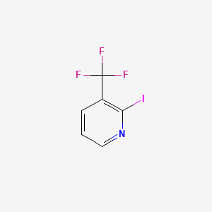 Chemical structure of 2-Iodo-3-(trifluoromethyl)pyridine