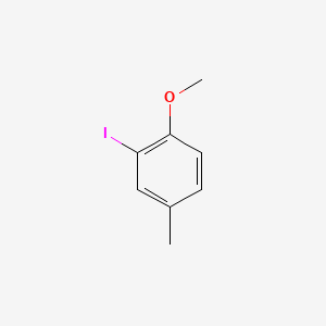 Chemical structure of 3-Iodo-4-methoxytoluene