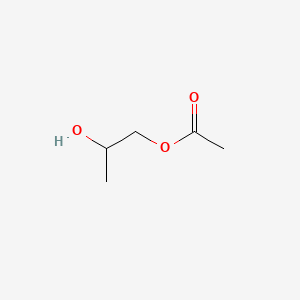 Chemical structure of 2-Hydroxypropyl Acetate