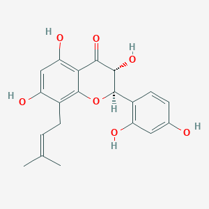 Chemical structure of 2'-Hydroxyneophellamuretin