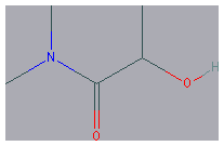 Chemical structure of 2-Hydroxy-N,N-dimethylpropanamide