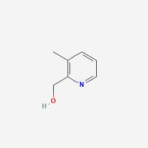 Chemical structure of (3-Methylpyridin-2-yl)methanol