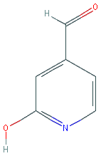 Chemical structure of 2-Hydroxyisonicotinaldehyde