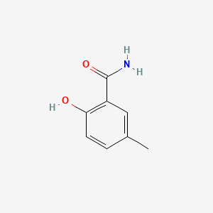 Chemical structure of 5-MethylSalicylamide