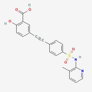 Chemical structure of Susalimod