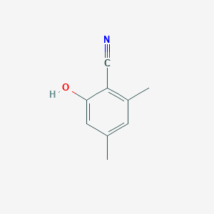 Chemical structure of 2-Hydroxy-4,6-dimethylbenzonitrile