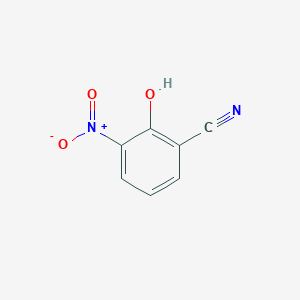 Chemical structure of 2-Hydroxy-3-nitrobenzonitrile
