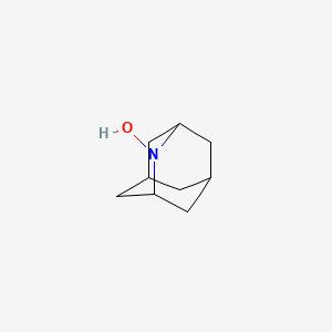 Chemical structure of 2-Hydroxy-2-azaadamantane