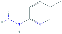 Chemical structure of 2-Hydrazinyl-5-methylpyridine