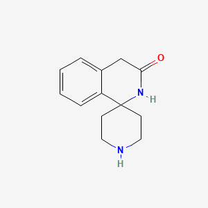 Chemical structure of 2H-spiro[isoquinoline-1,4'-piperidin]-3(4H)-one
