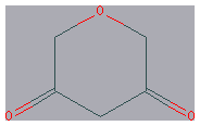 Chemical structure of 2H-Pyran-3,5(4H,6H)-dione