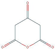 Chemical structure of 2H-Pyran-2,4,6(3H,5H)-trione