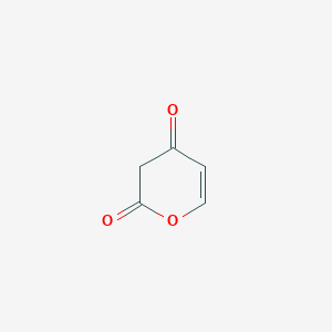 Chemical structure of 2H-Pyran-2,4(3H)-dione