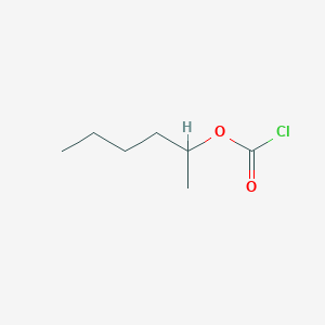 Chemical structure of 2-Hexyl Chloroformate