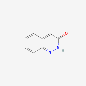 Chemical structure of 2H-cinnolin-3-one
