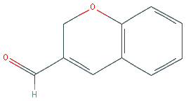 Chemical structure of 2H-Chromene-3-carbaldehyde
