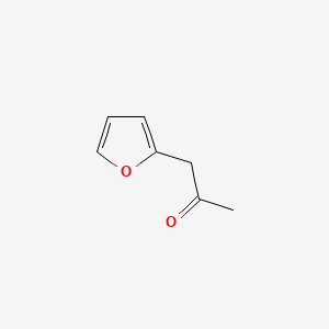Chemical structure of 2-Furylacetone