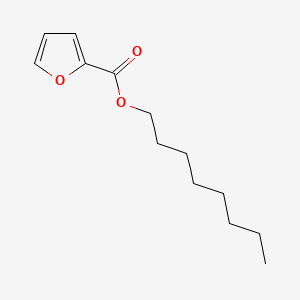 Chemical structure of Octyl 2-furoate