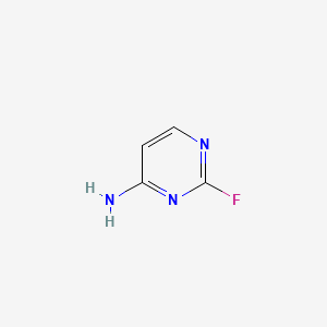 Chemical structure of 2-Fluoropyrimidin-4-amine