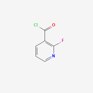 Chemical structure of 2-Fluoronicotinoyl chloride