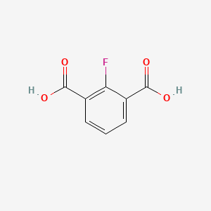 Chemical structure of 2-Fluoroisophthalic acid