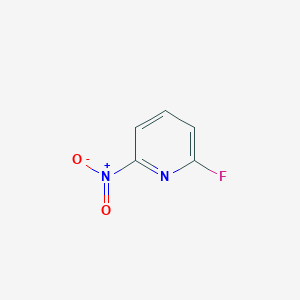 Chemical structure of 2-Fluoro-6-nitropyridine
