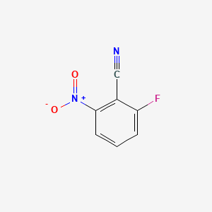 Chemical structure of 2-Fluoro-6-Nitrobenzonitrile