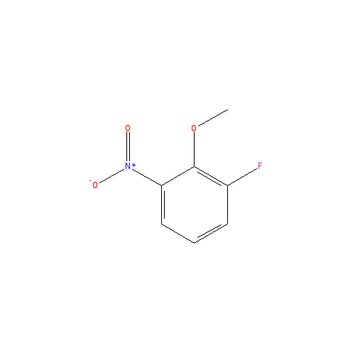 Chemical structure of 2-Fluoro-6-nitroanisole