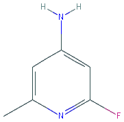 Chemical structure of 2-Fluoro-6-methylpyridin-4-amine