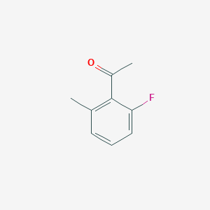 Chemical structure of 2'-Fluoro-6'-Methylacetophenone