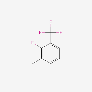 Chemical structure of 2-Fluoro-3-trifluoromethyltoluene