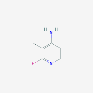 Chemical structure of 2-Fluoro-3-methylpyridin-4-amine