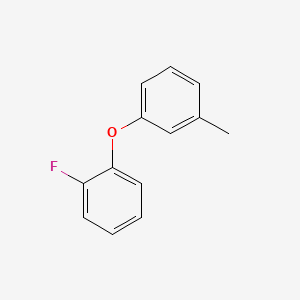 Chemical structure of 2-Fluoro-3'-methyldiphenyl Ether