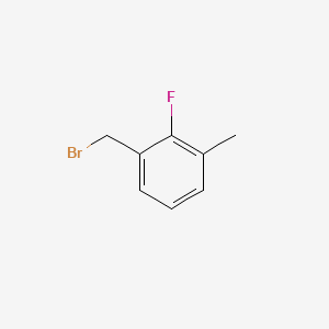 Chemical structure of 2-Fluoro-3-methylbenzyl bromide