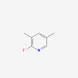 Chemical structure of 2-Fluoro-3,5-dimethylpyridine