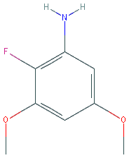 Chemical structure of 2-Fluoro-3,5-dimethoxyaniline