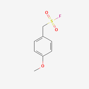 Chemical structure of 2-Fluoro-1-methoxy-4-(methylsulfonyl)benzene