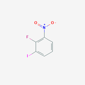 Chemical structure of 2-Fluoro-1-iodo-3-nitrobenzene