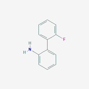 Chemical structure of 2'-Fluoro-[1,1'-biphenyl]-2-amine
