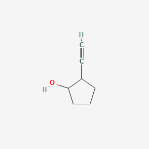 Chemical structure of 2-Ethynylcyclopentanol