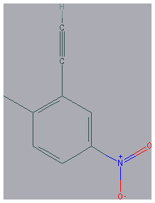 Chemical structure of 2-Ethynyl-1-methyl-4-nitrobenzene