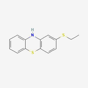 Chemical structure of 2-Ethylthiophenothiazine