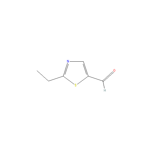 Chemical structure of 2-Ethylthiazole-5-carbaldehyde