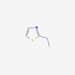 Chemical structure of 2-Ethylthiazole