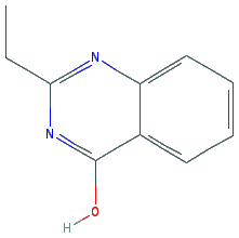 Chemical structure of 2-Ethylquinazolin-4-ol