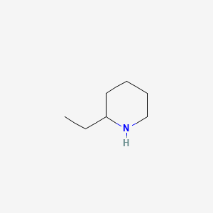 Chemical structure of 2-Ethylpiperidine