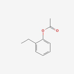 Chemical structure of 2-Ethylphenyl Acetate