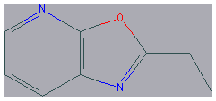 Chemical structure of 2-Ethyloxazolo[4,5-b]pyridine